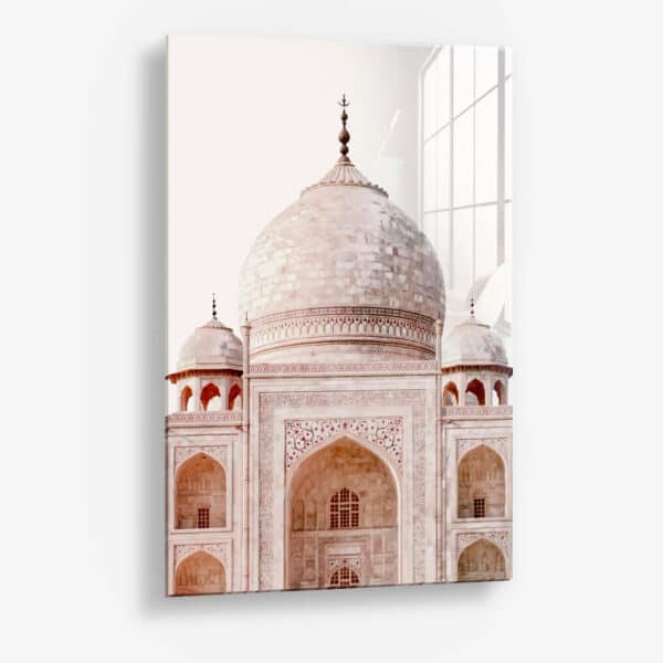 Taj Mahal Closeup – Glass