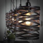 Pendant Lamp 5x ø17 spindle / Slate Grey - Image 3