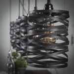 Pendant Lamp 5x ø17 spindle / Slate Grey - Image 4