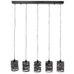 Pendant Lamp 5x ø17 spindle / Slate Grey - Image 5