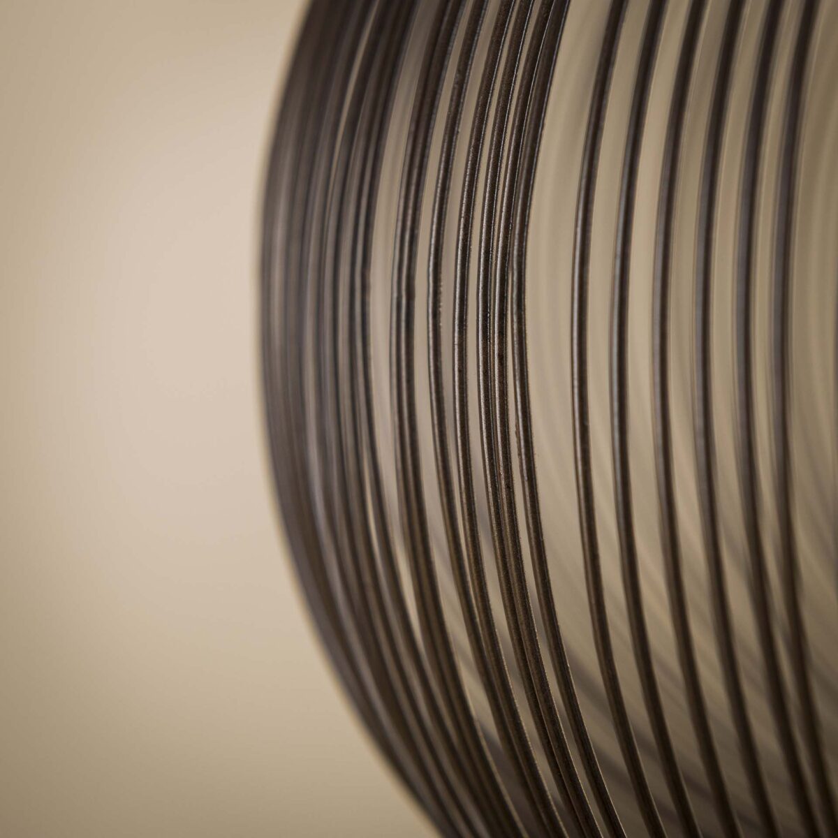 Pendant Lamp Ø70 copper twist / Black Nickel - Image 4