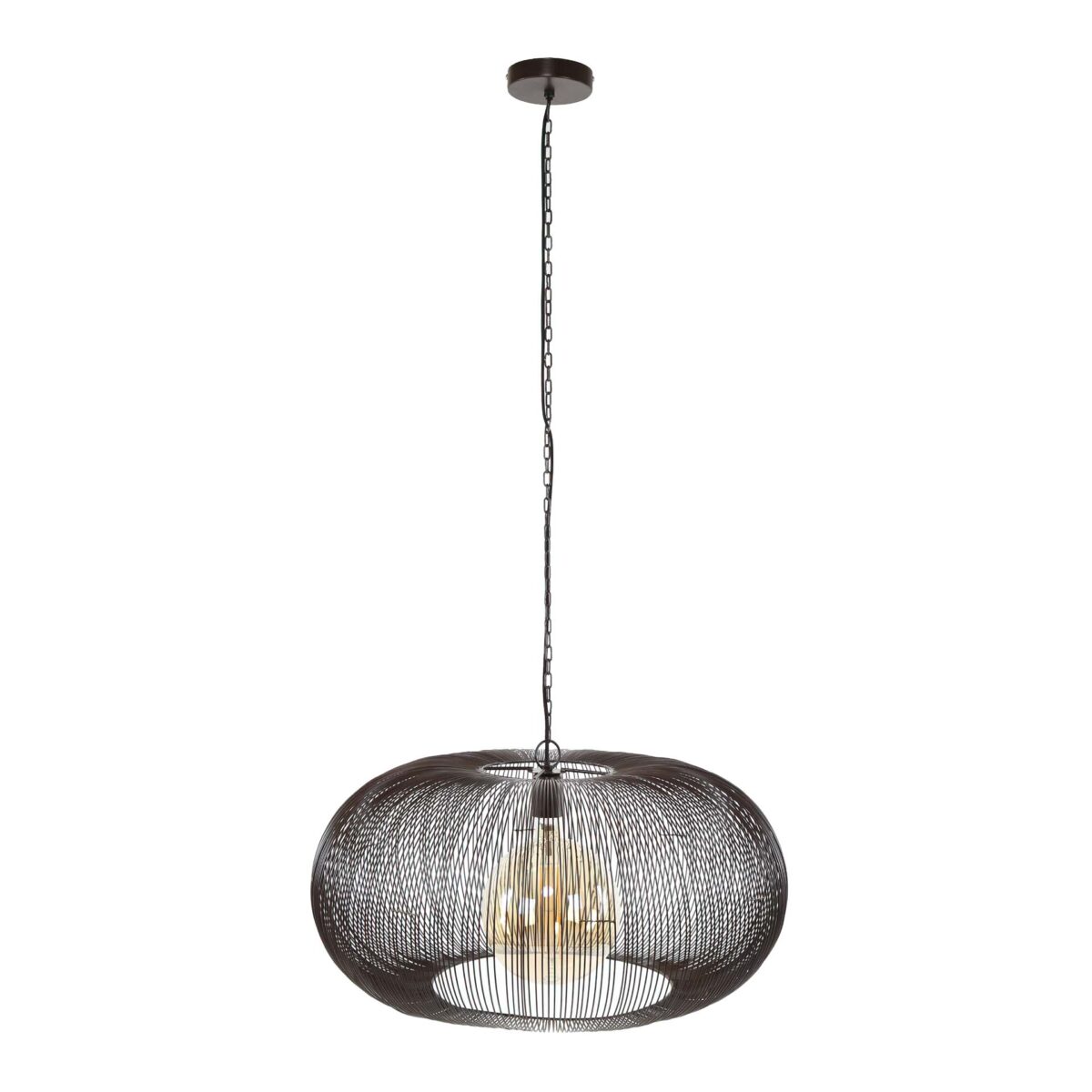 Pendant Lamp Ø70 copper twist / Black Nickel - Image 5
