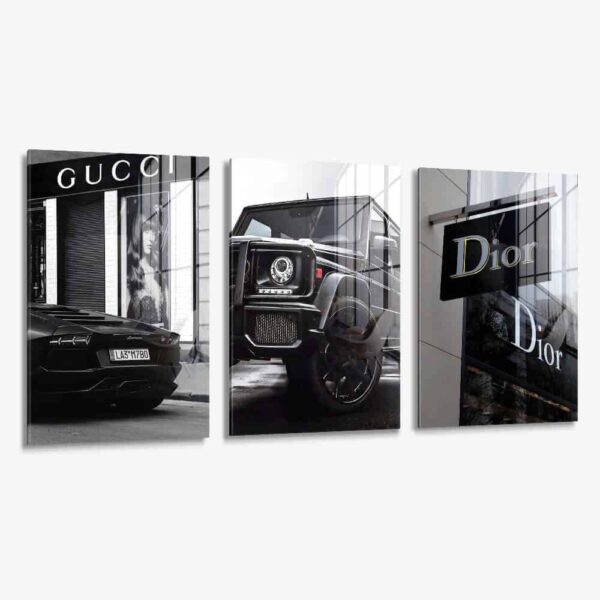 Lot: "High Off Life" (3x) – Glass