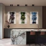 Lot: "Hype Figure" (3x) – Glass - Image 3