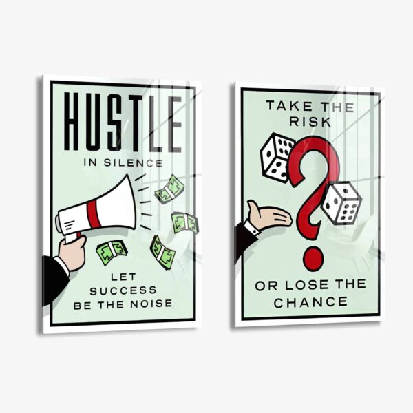 Lot: "Monopoly" (2x) – Glass