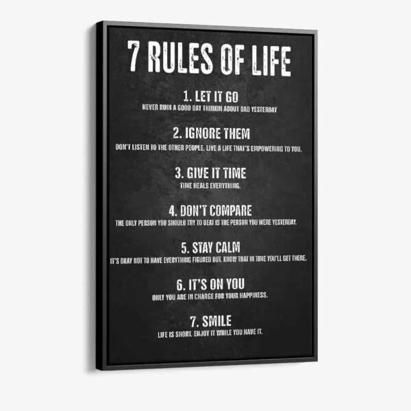 "7 Rules of Life"