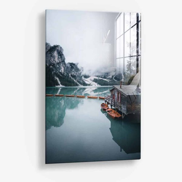 Mountain Lake II – Glass