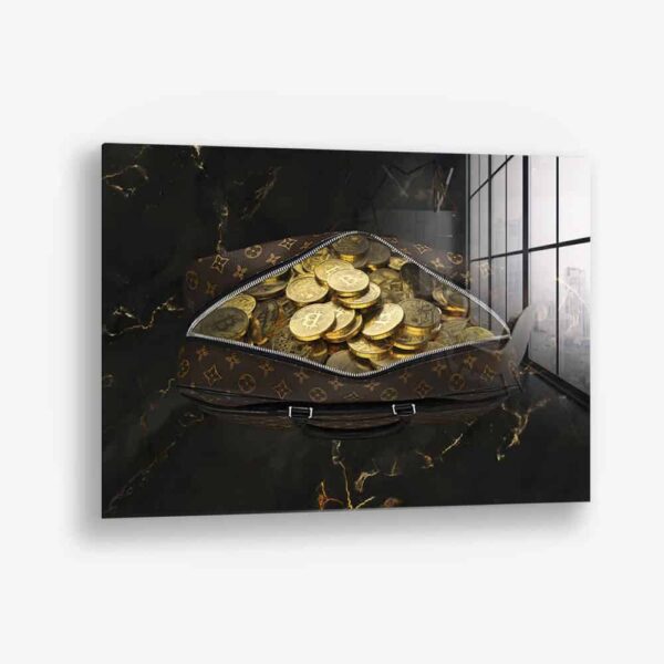 Bitcoin Bag – Glass