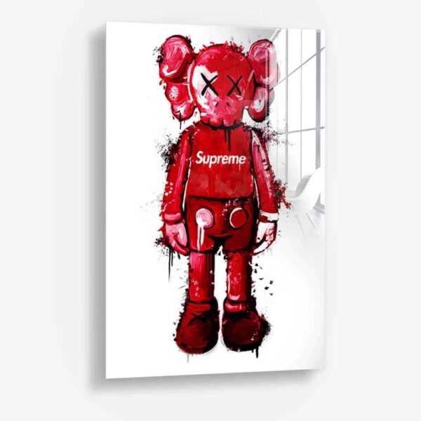 Red Hype Figure – Glass
