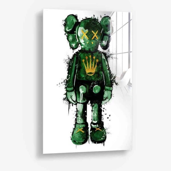 Green Hype Figure – Glass