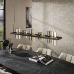 Hanglamp 10L cylinder mixed glass - Image 2
