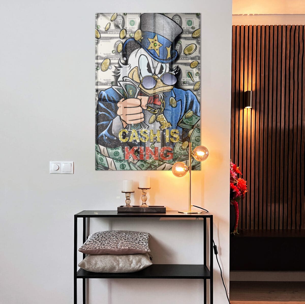 Cash Is King – Glass - Image 3