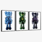 Lot: "Hype Figure" (3x) – Glass - Image 2