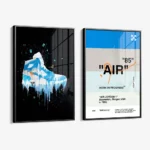 Lot: "AIR Blue" (2x) – Glass - Image 2