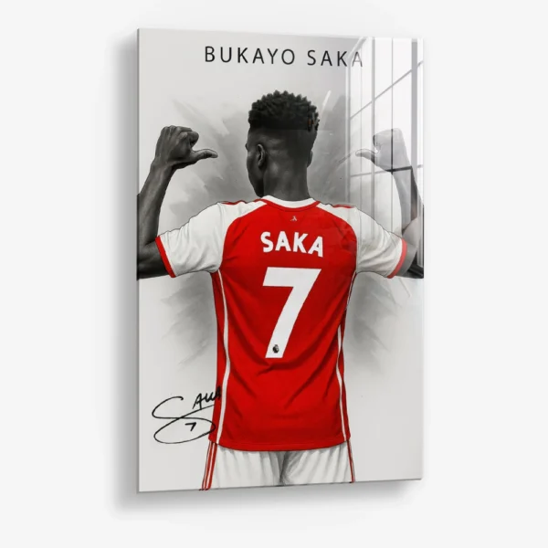 Bukayo Saka – Glass