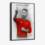 Sergio Ramos II – Glass - Image 2