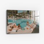 By the pool - Glass