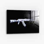 Floral AK47 - Glass