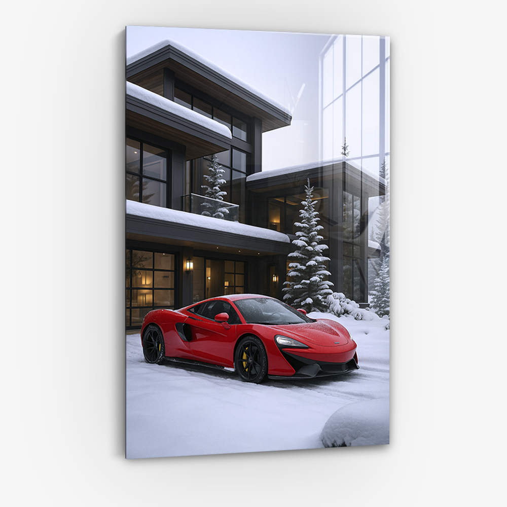 Chromatic Drive I: Red - Glass