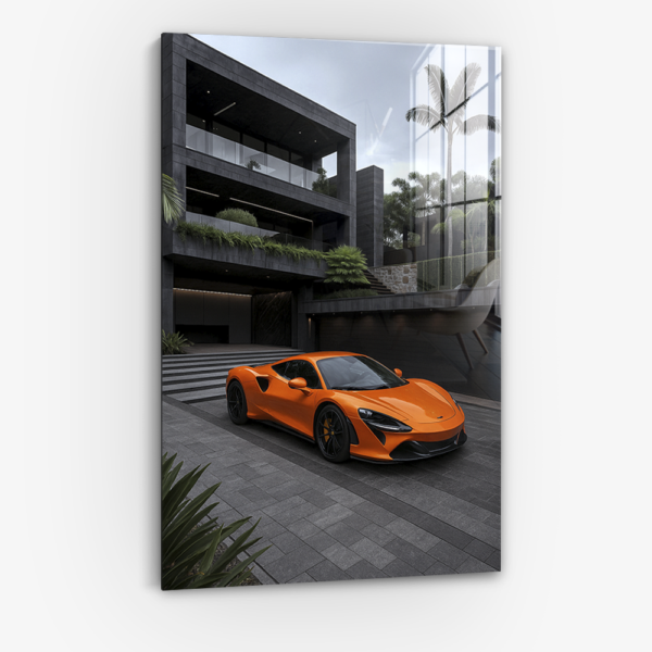 Chromatic Drive VI: Orange - Glass