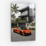 Chromatic Drive VIII: Orange - Glass