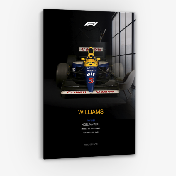 Nigel Mansell - Glass