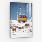 Winter Glide - Glass