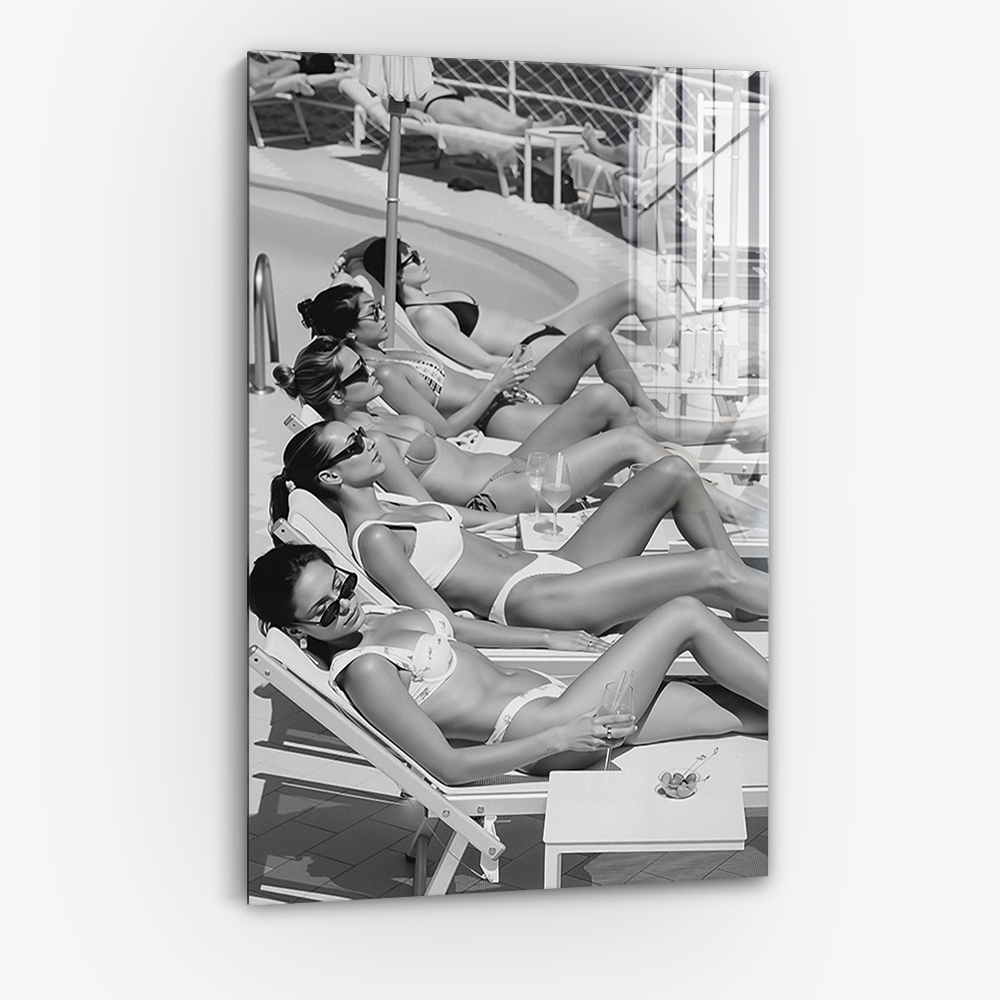 Champagne Rays - Glass