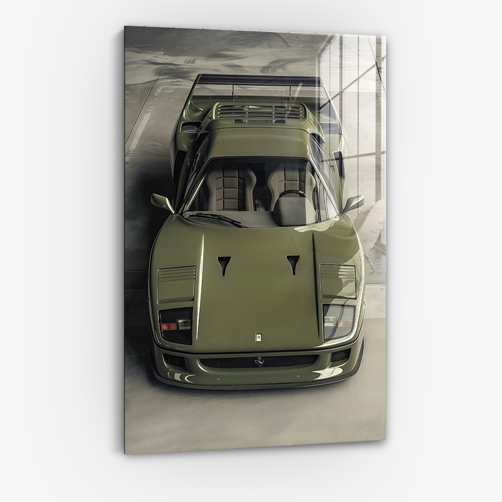 Retro Wheels II - Glass