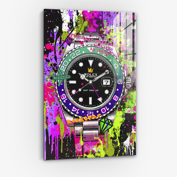 Colorful Minutes I - Glass